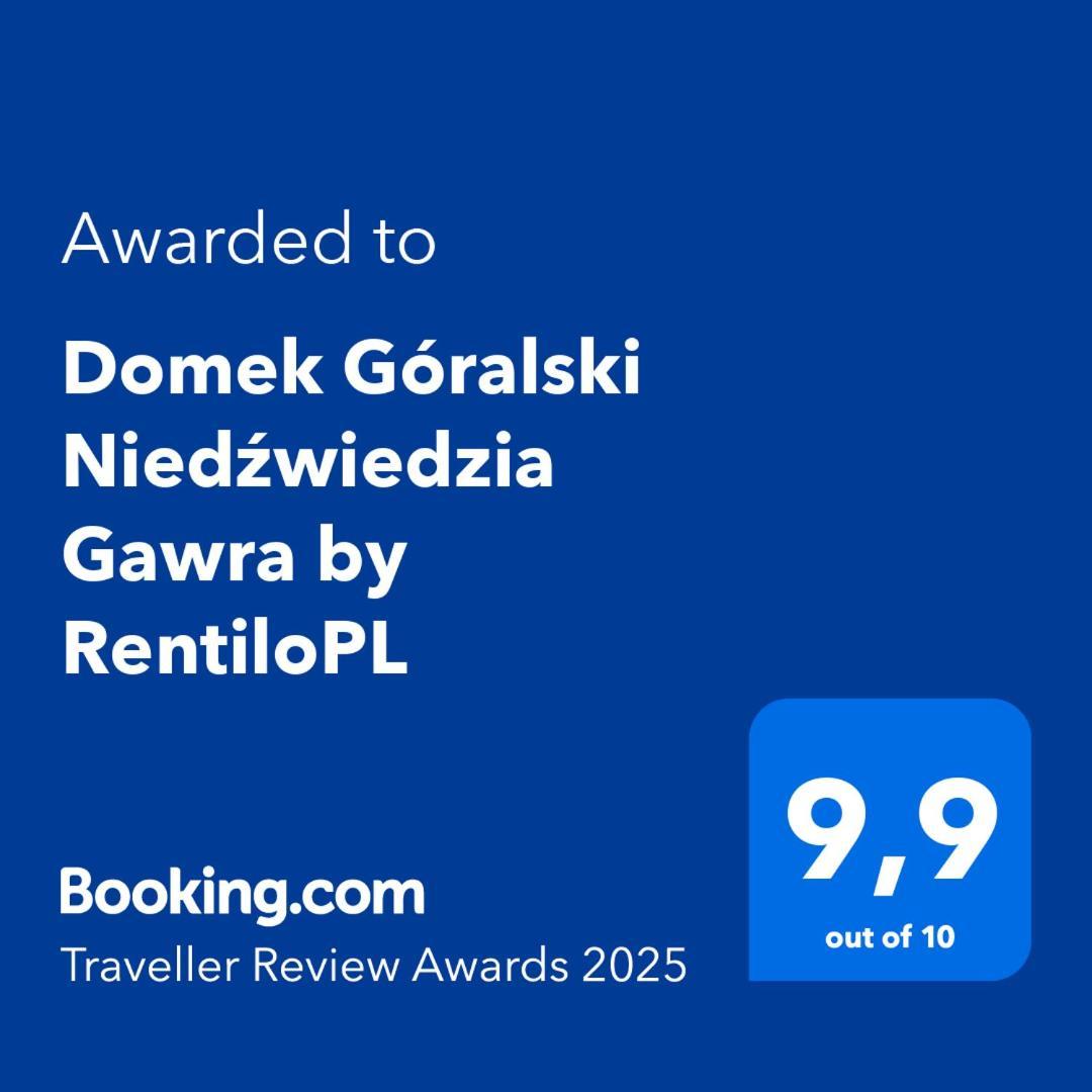 Domek Goralski Niedzwiedzia Gawra By Rentilopl Poronin Exteriör bild
